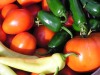 photo of tomatoes and peppers