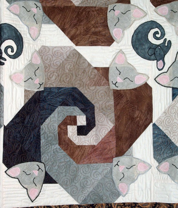 Section from quilt