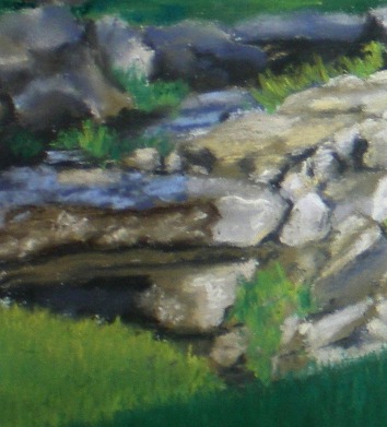 detail of painting